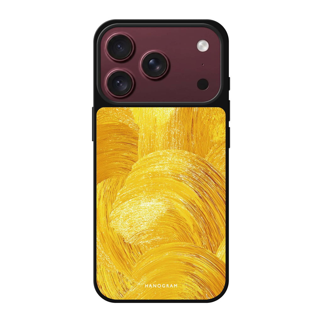 Golden Strokes 鏡面手機殼