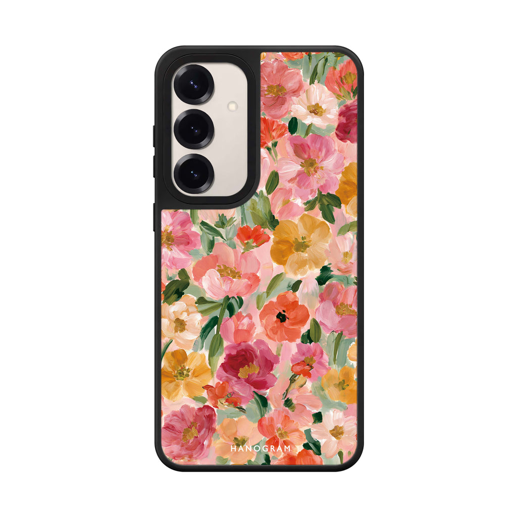 Peach Petal Impasto 鏡面手機殼