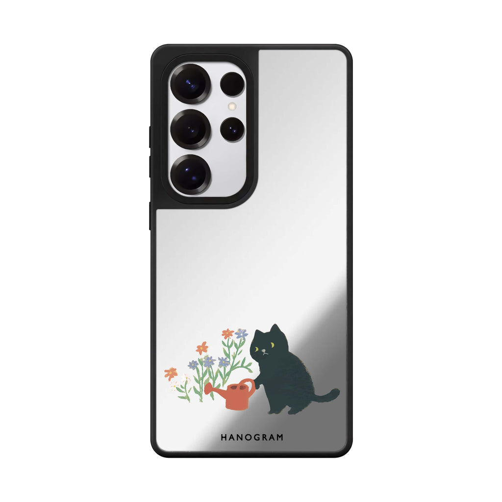 Purrfect Gardener 鏡面手機殼