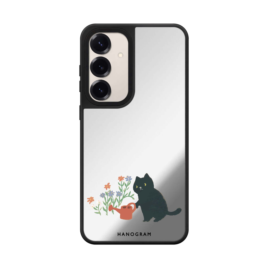Purrfect Gardener 鏡面手機殼