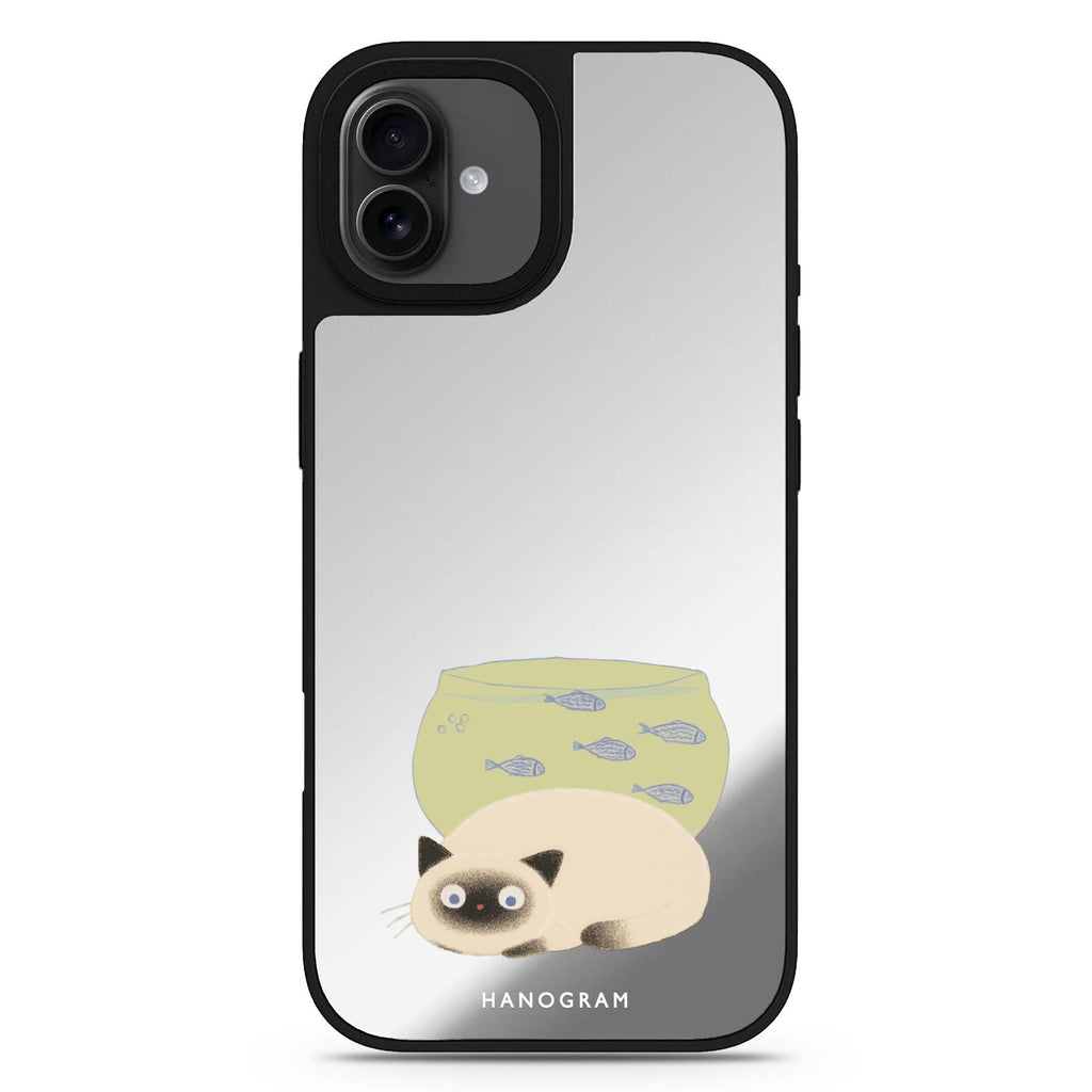 Lazy Tank Topper iPhone 17 鏡面手機殼 主圖設計