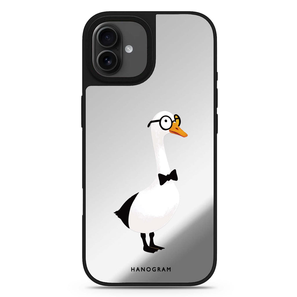 Gentleman Goose iPhone 17 鏡面手機殼 主圖設計