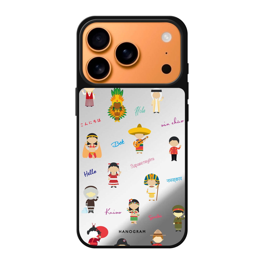 Culture People 人像 iPhone 17 Pro Max 鏡面手機殼主圖