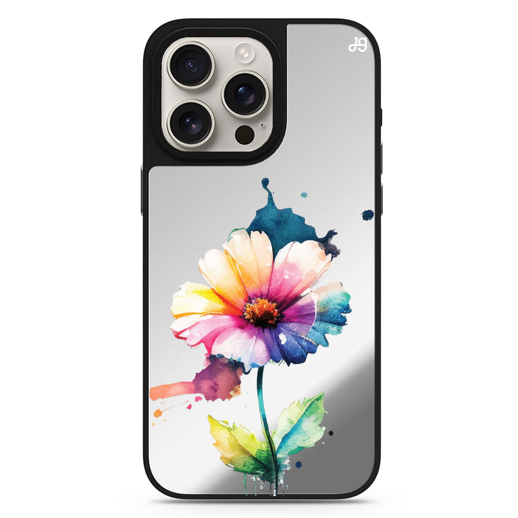 A Beautiful Flower 鏡面手機殼