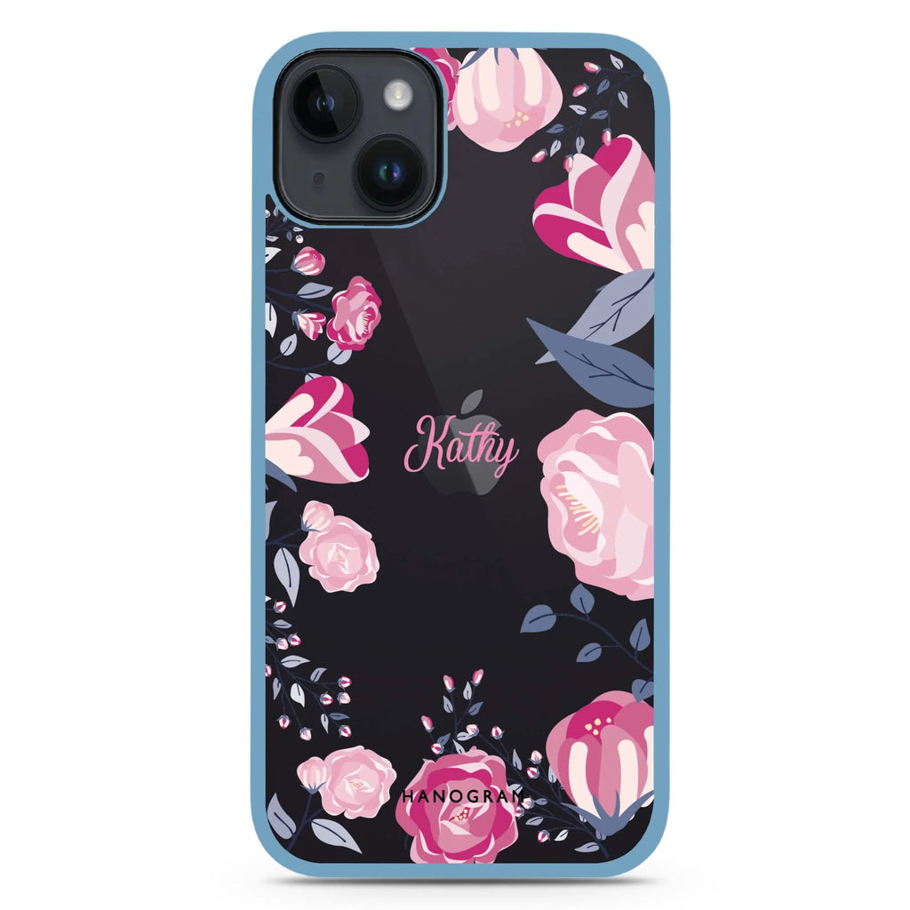 Trendy Flowers iPhone 15 Plus 防衝擊保護殼
