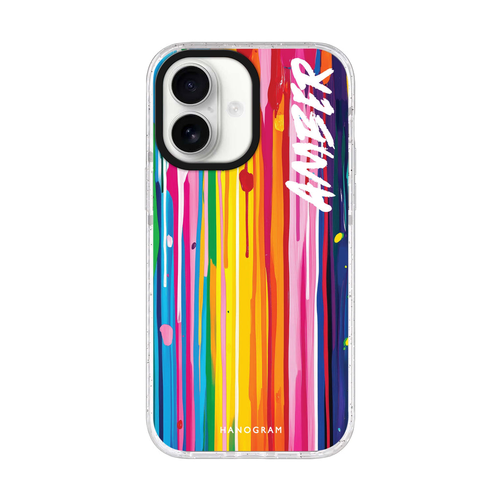 Colorwave iPhone 17 水晶透明保護殼正面展示