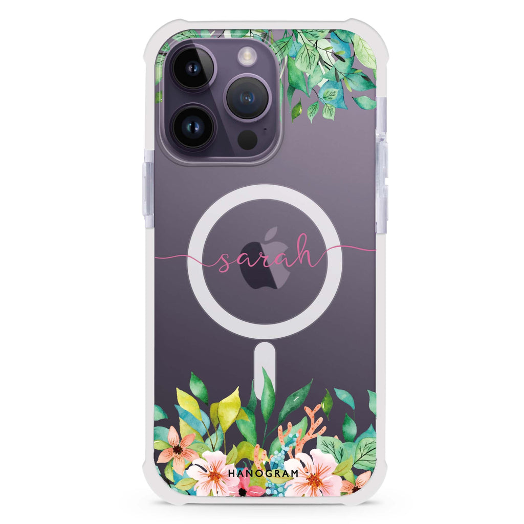 Floral Life iPhone Magsafe 兼容超強防摔保護殼