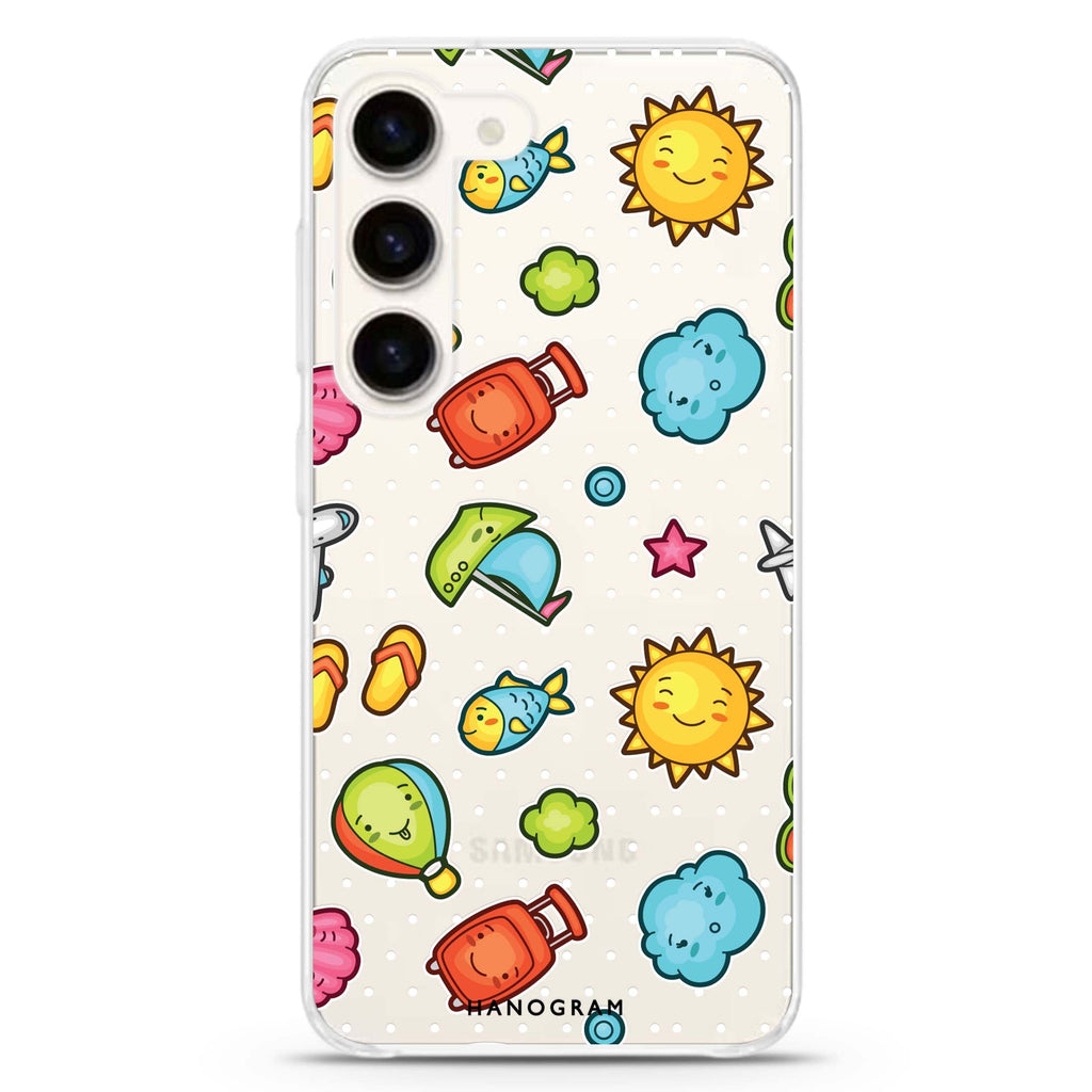 Animagic Adorables Samsung Galaxy 水晶透明保護殼