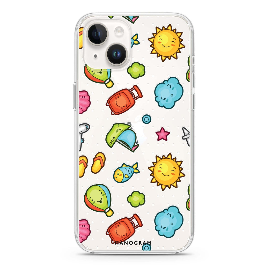 Animagic Adorables iPhone 14 Plus 水晶透明保護殼