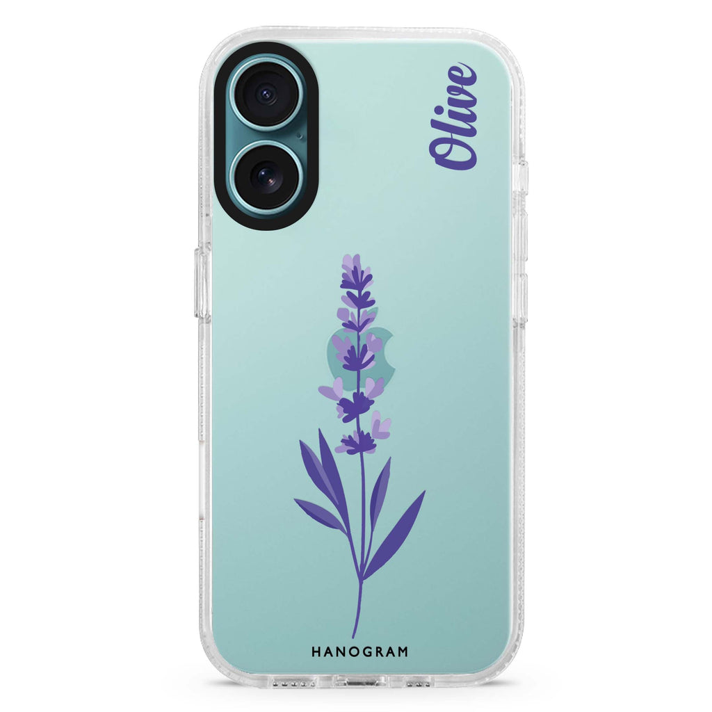 Lavender Form 水晶透明保護殼