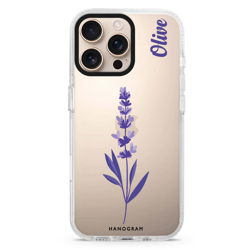 Lavender Form 水晶透明保護殼