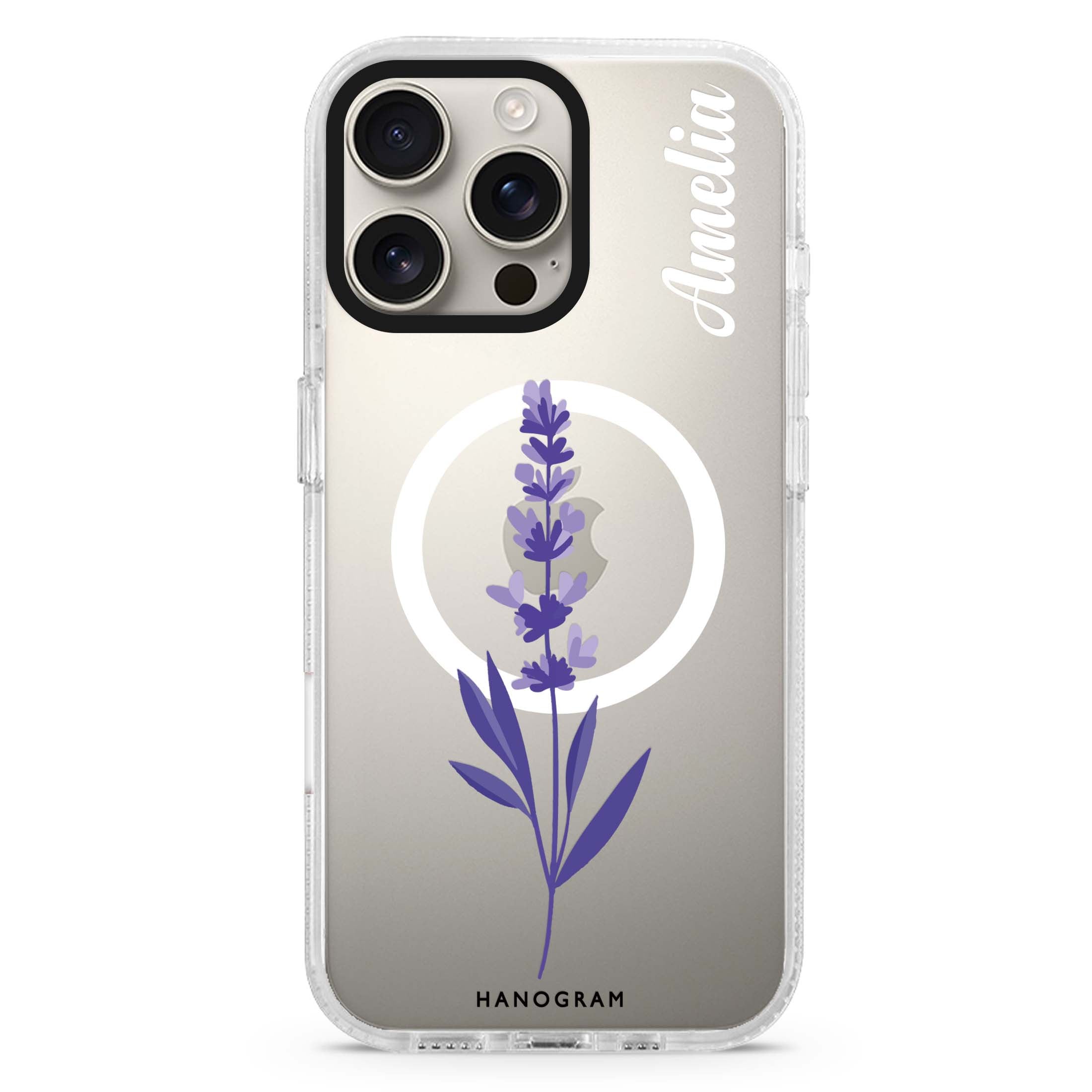 Watercolour Cat iPhone 15 Pro Max Magsafe 兼容水晶透明保護殼