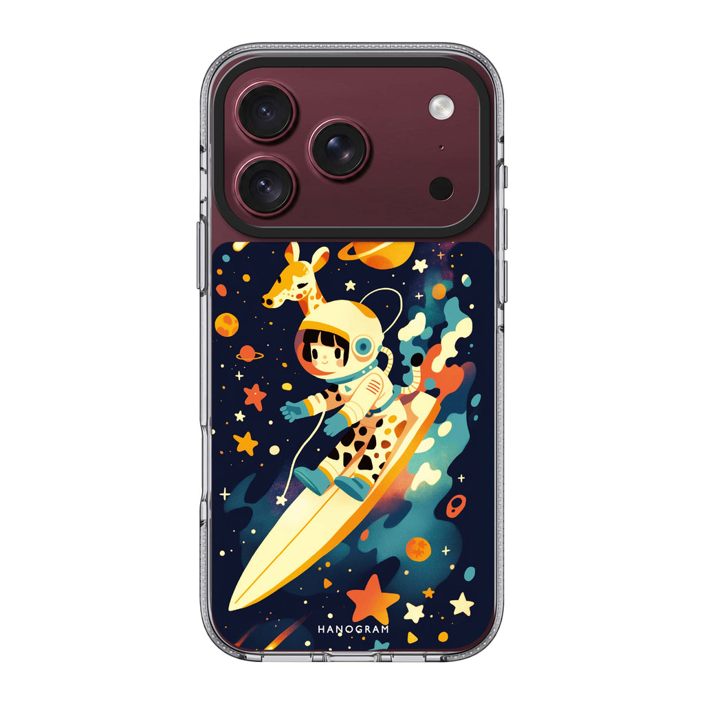 Space Giraffe 水晶透明保護殼
