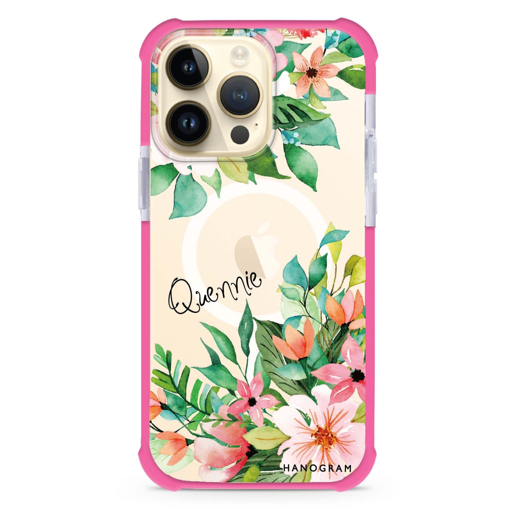 Flower Inspiration iPhone Magsafe 兼容超強防摔保護殼