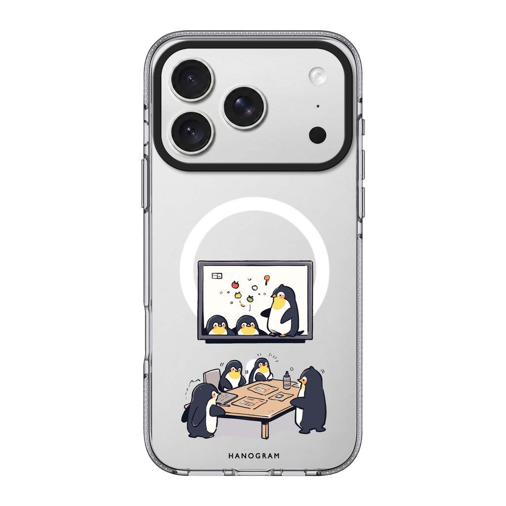 Penguin Presentation 水晶透明保護殼