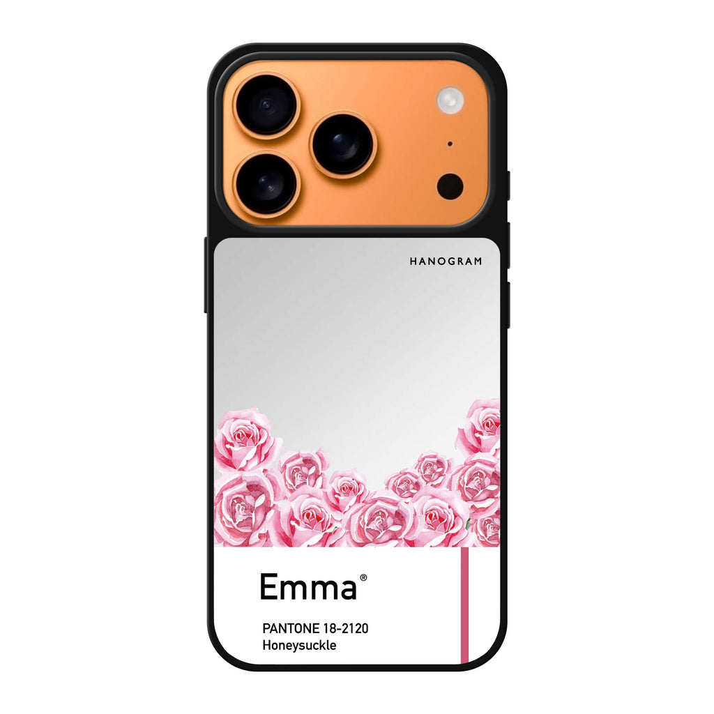 Honeysuckle I 紫色花卉 iPhone 17 Pro Max 鏡面手機殼主圖