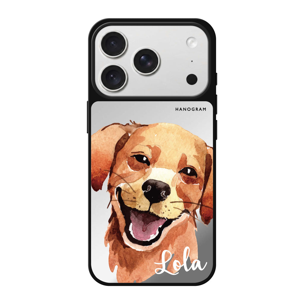 Golden Retriever 鏡面手機殼