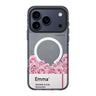 Honeysuckle I iPhone 17 Pro Max MagSafe 水晶透明保護殼 花卉圖案設計 可自訂名字 圖1