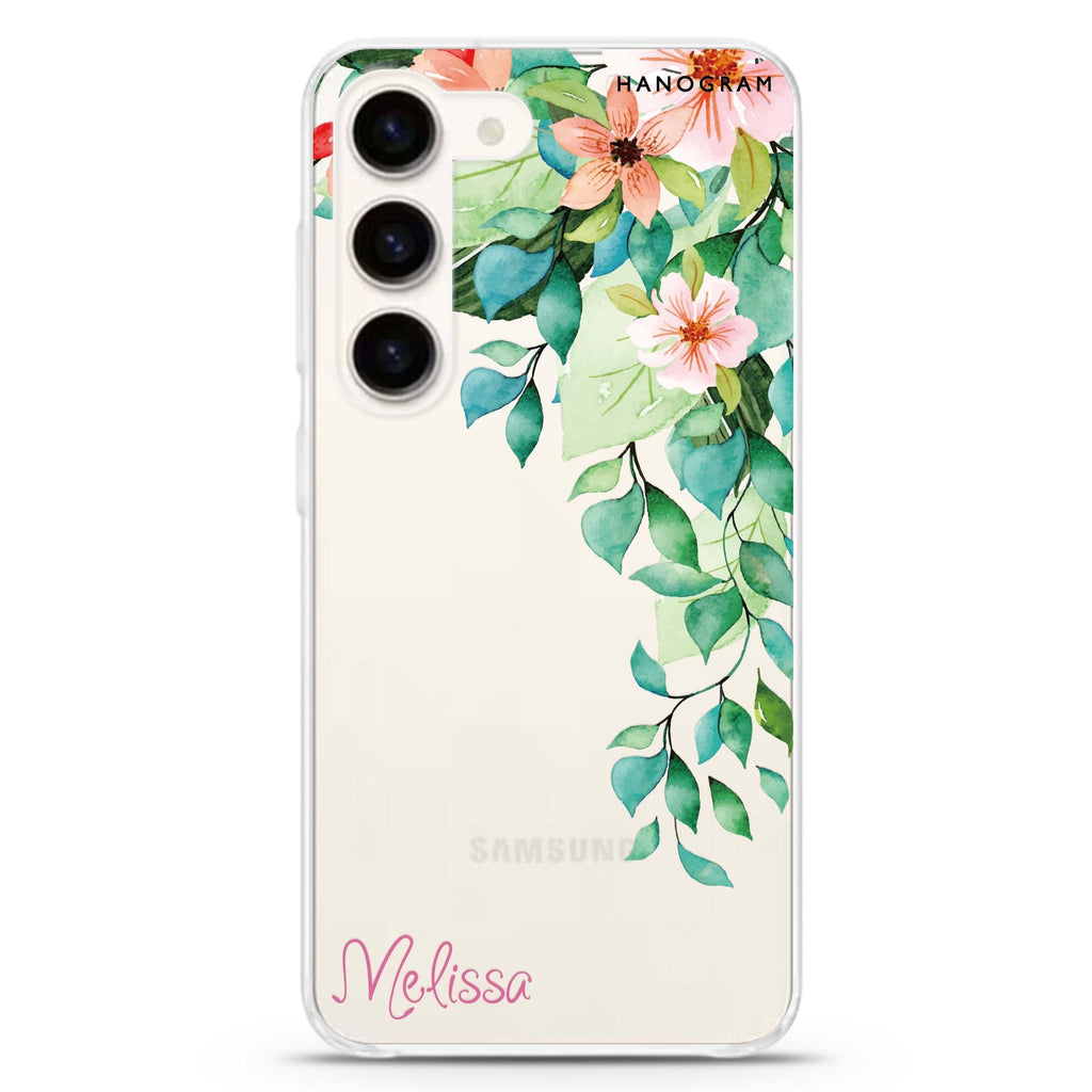 Secret Flower Samsung Galaxy 水晶透明保護殼