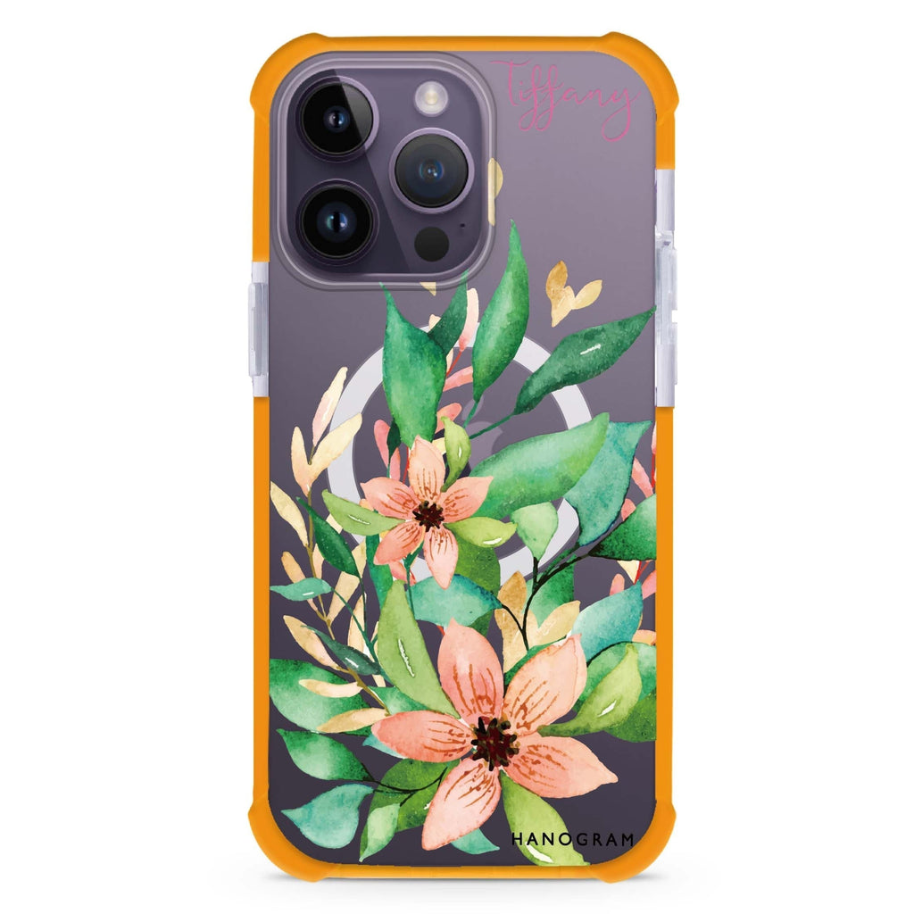 Floral Bride II iPhone Magsafe 兼容超強防摔保護殼