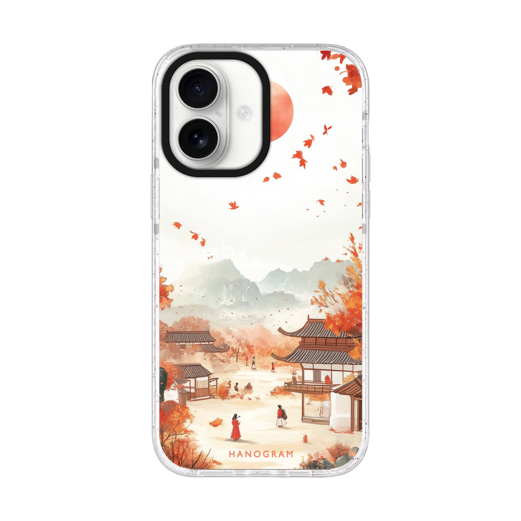 Equinox Harmony iPhone 17 水晶透明保護殼正面展示