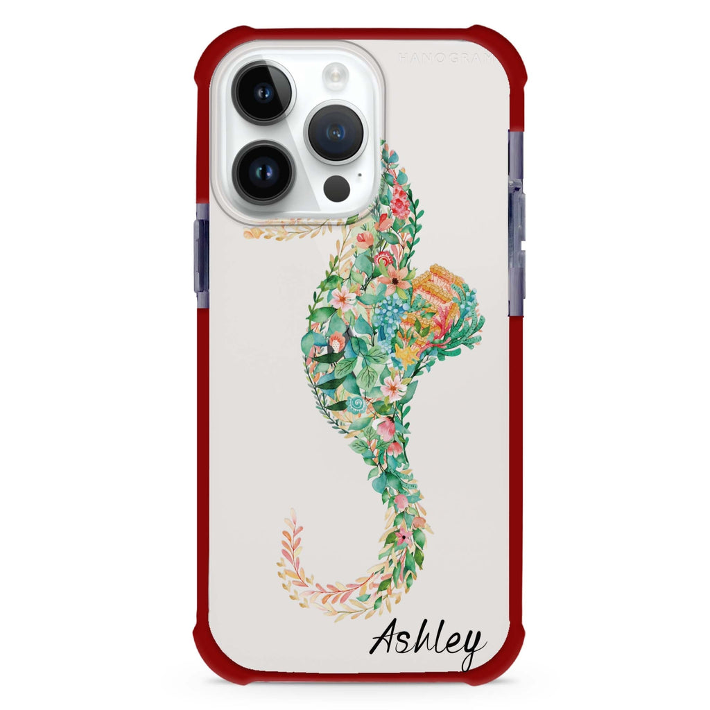 Floral Seahorse 超強防摔保護殼