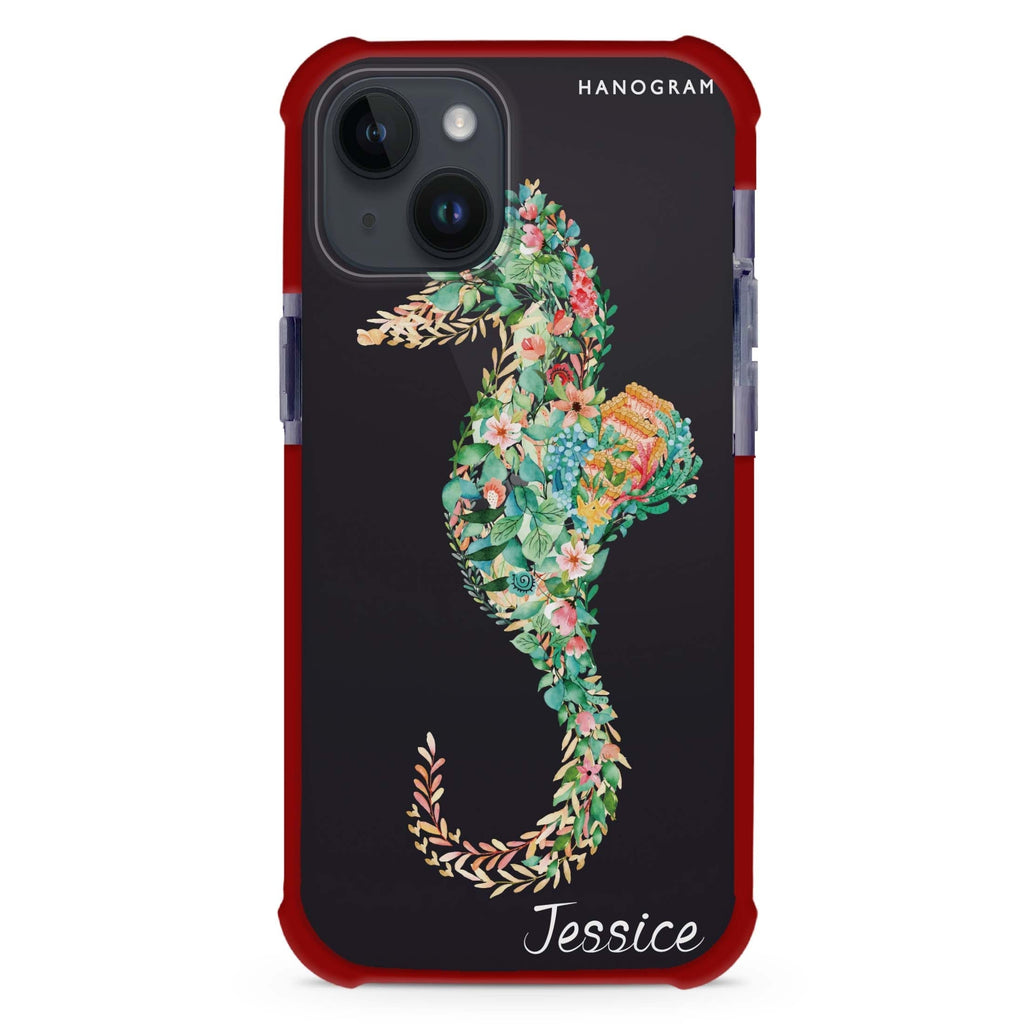 Floral Seahorse 超強防摔保護殼