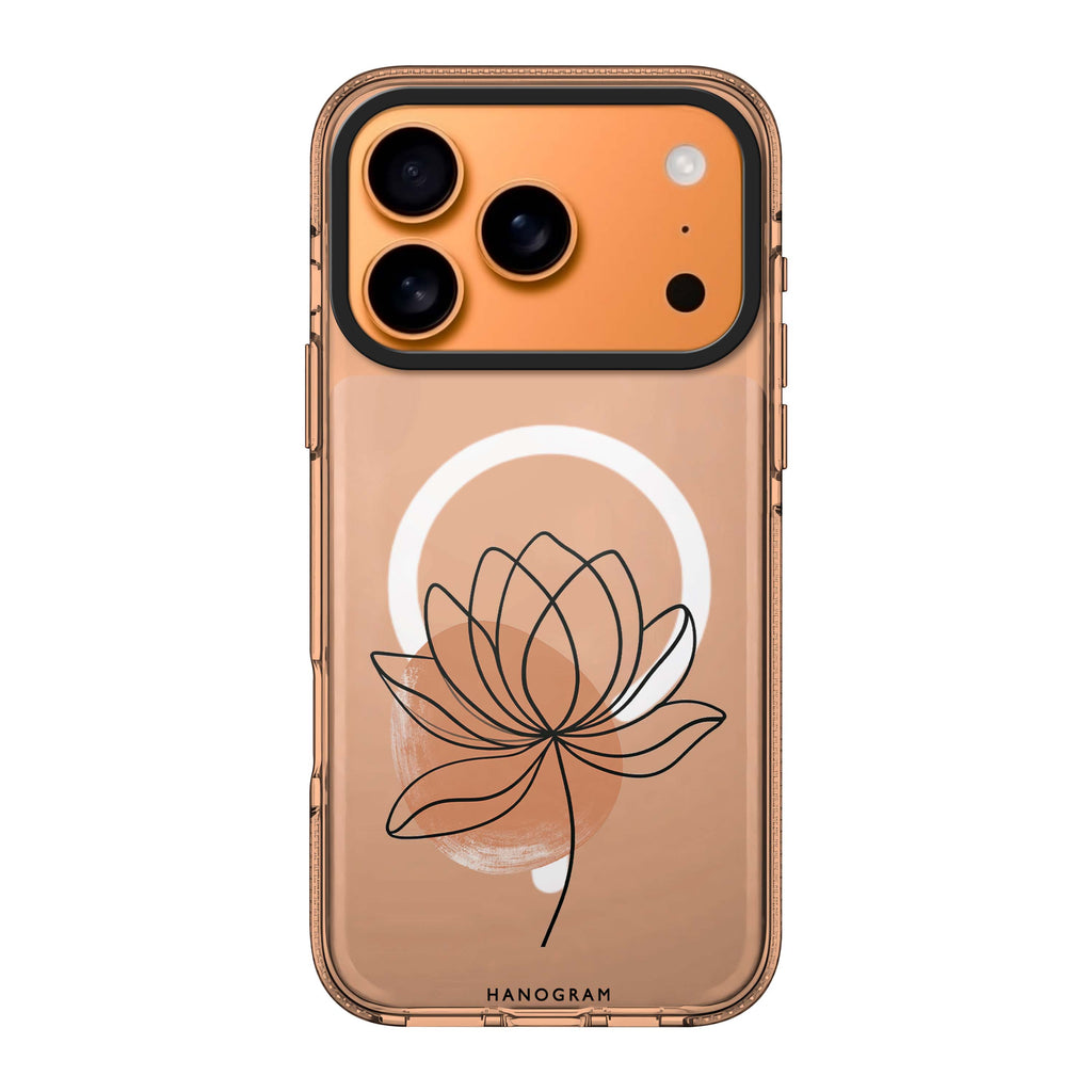 Terracotta Lotus Line 水晶透明保護殼