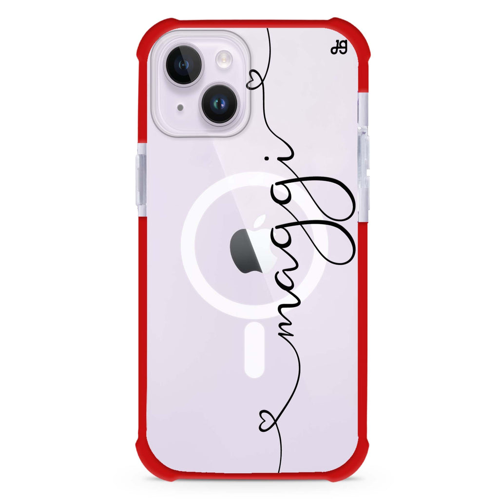 Loving Heart I iPhone 15 Plus Magsafe 兼容超強防摔保護殼