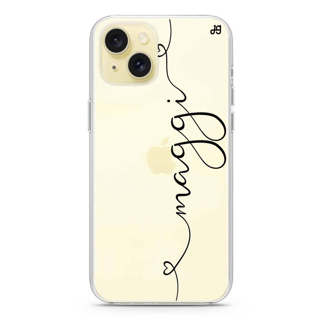 Loving Heart I iPhone 15 水晶透明保護殼