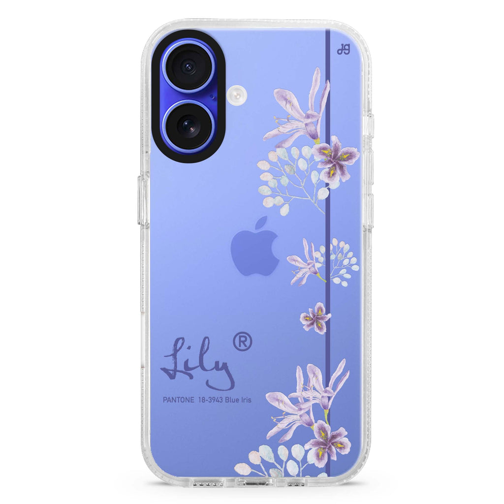 #18-3943 Blue Iris II 水晶透明保護殼