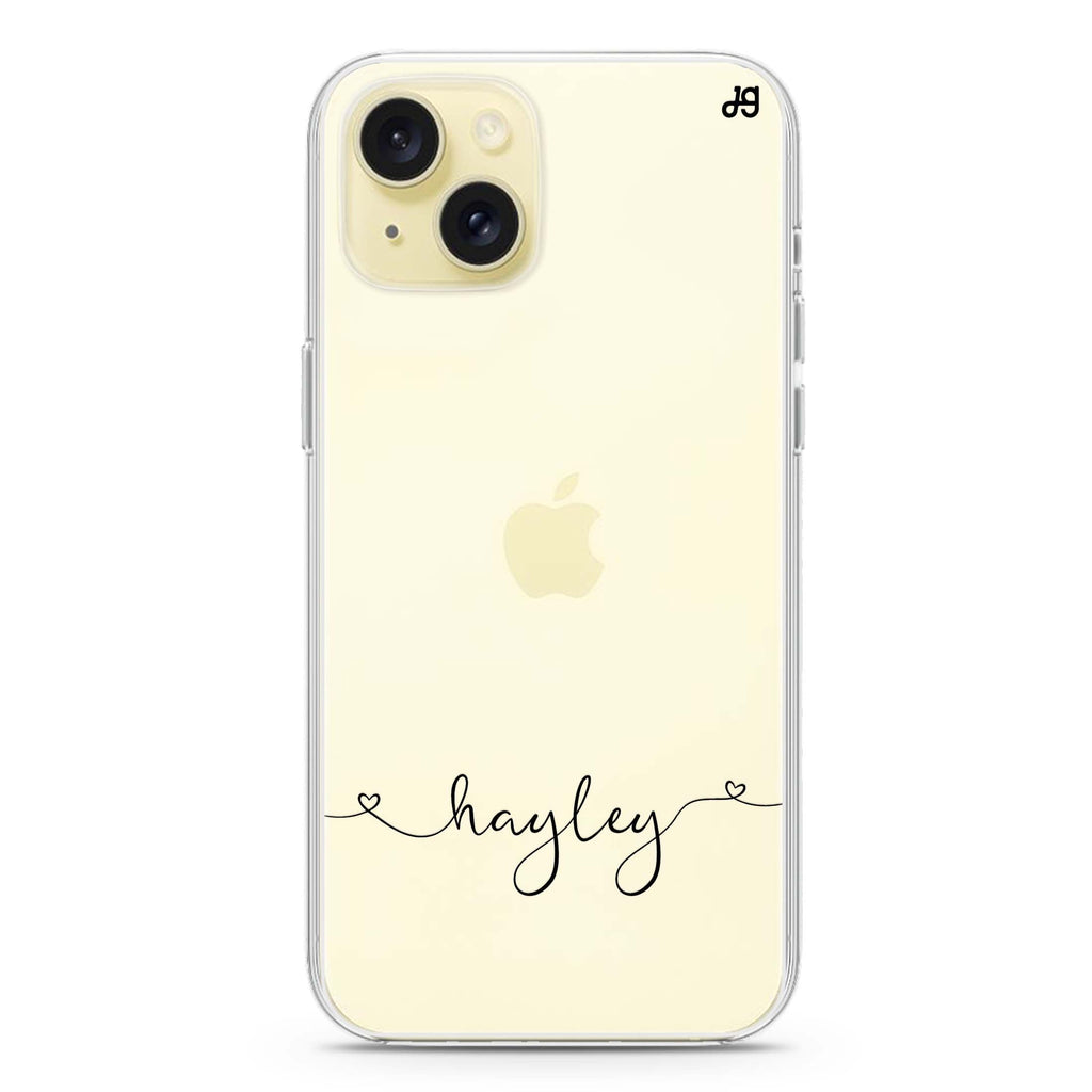 Loving Heart II iPhone 15 水晶透明保護殼