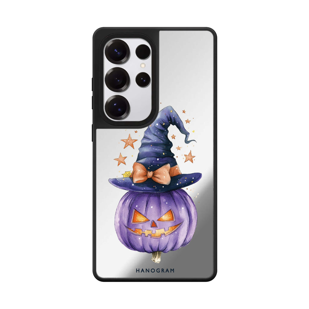 Starry Bow Pumpkin 鏡面手機殼
