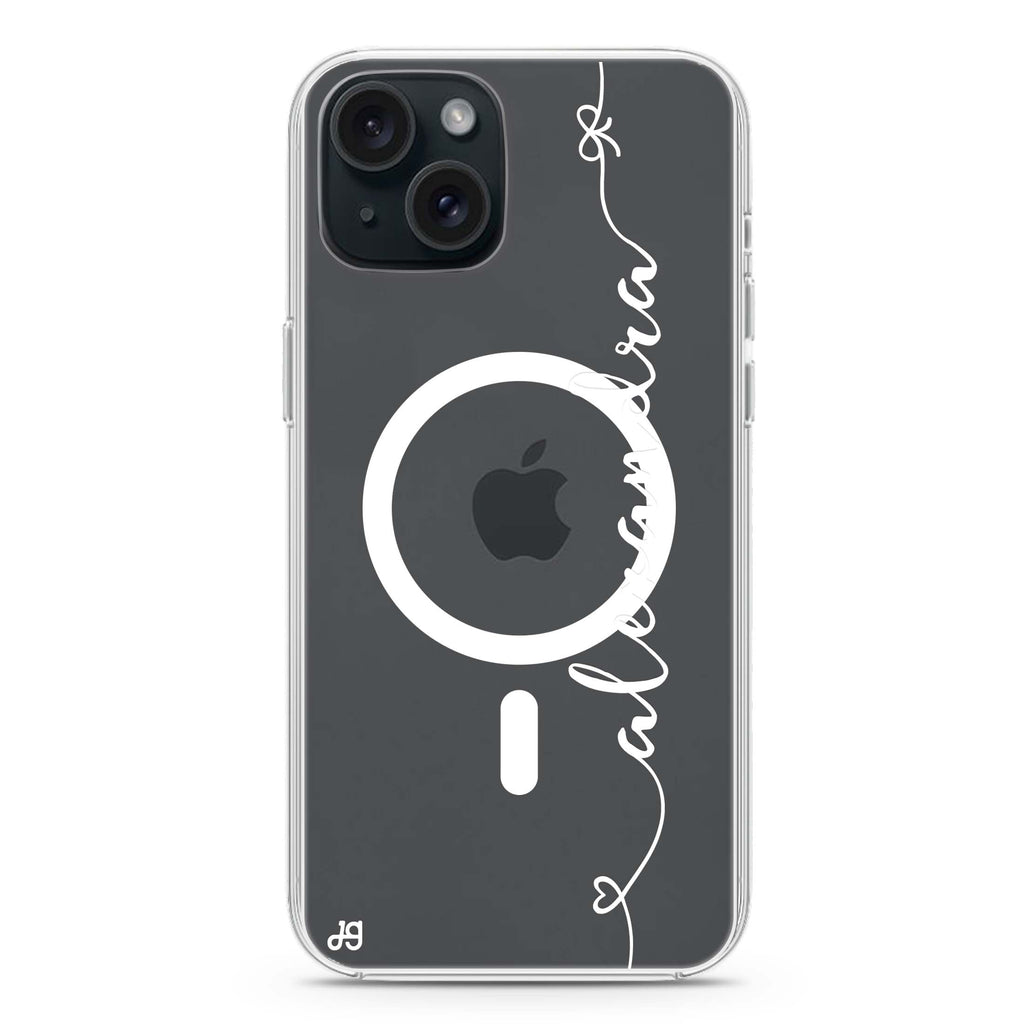Think Different iPhone 15 Magsafe 兼容水晶透明保護殼