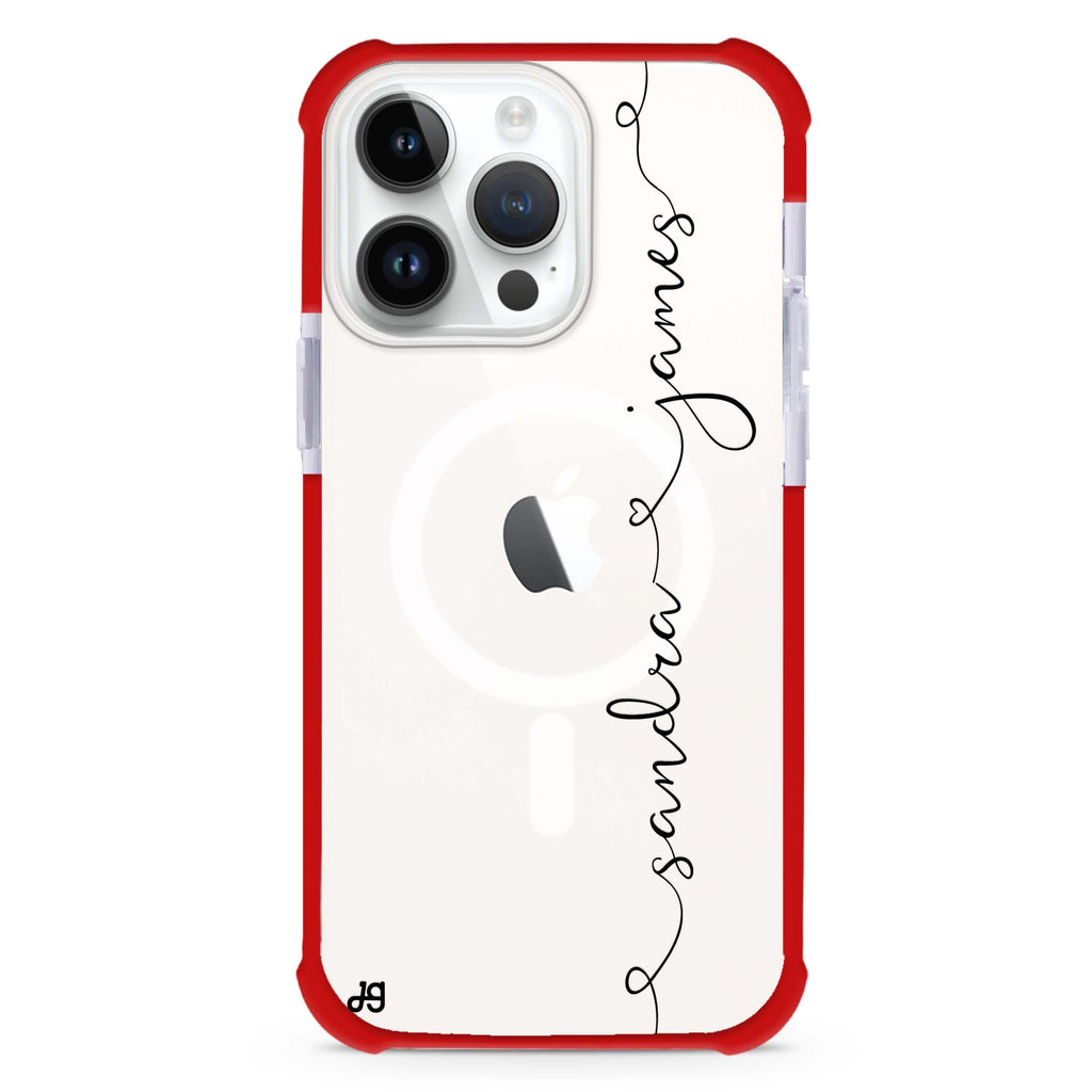 Love with Heart iPhone Magsafe 兼容超強防摔保護殼