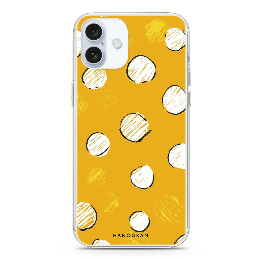 Sunny Dots Magsafe 兼容水晶透明保護殼