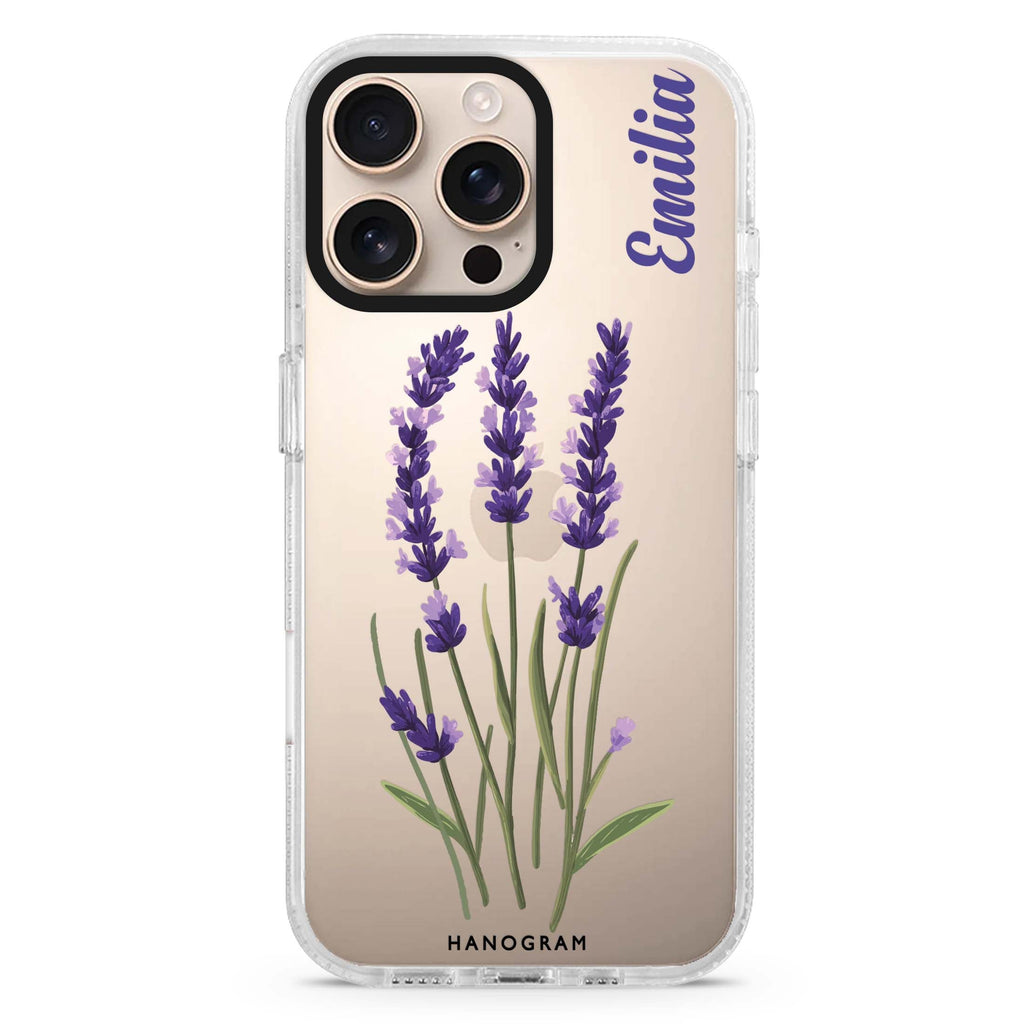 Lavender Palette Magsafe 兼容水晶透明保護殼