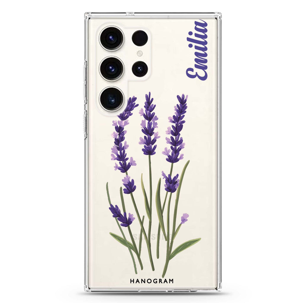 Lavender Palette Samsung Galaxy Ultra 可加名字透明保護殼，適用 S26/S25/S24/S23 Ultra，圖1