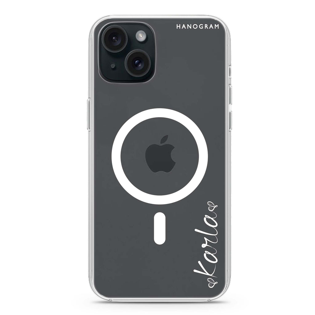 In my heart iPhone 15 Magsafe 兼容水晶透明保護殼