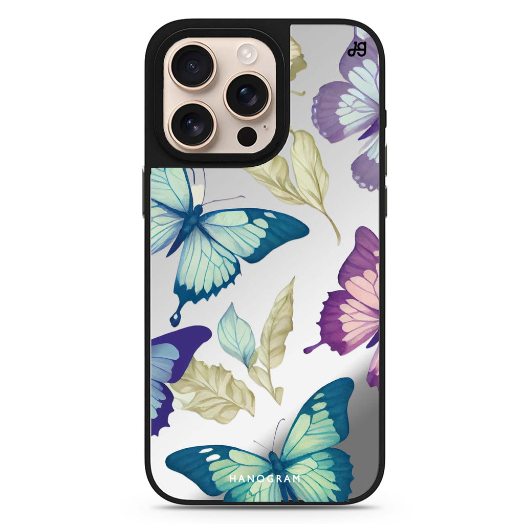 Beautiful Butterfly 鏡面手機殼