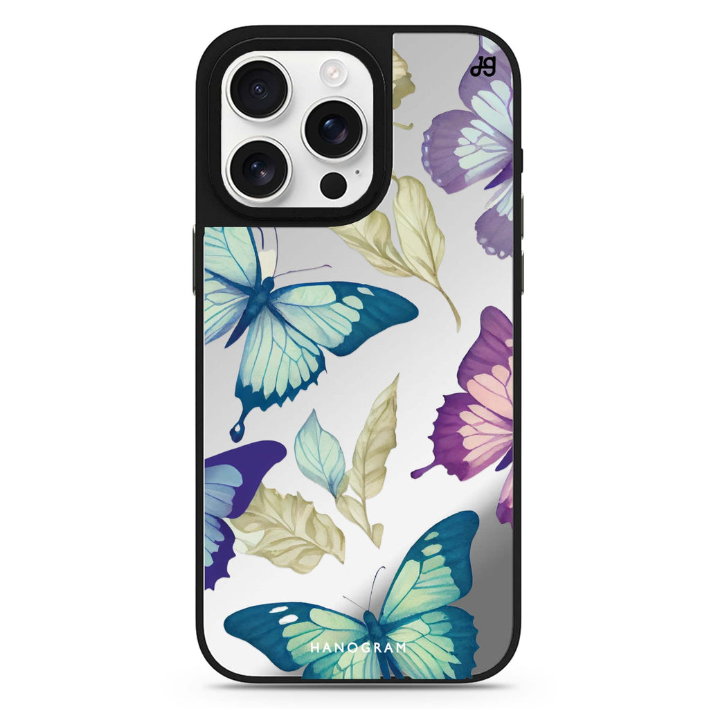 Beautiful Butterfly 鏡面手機殼