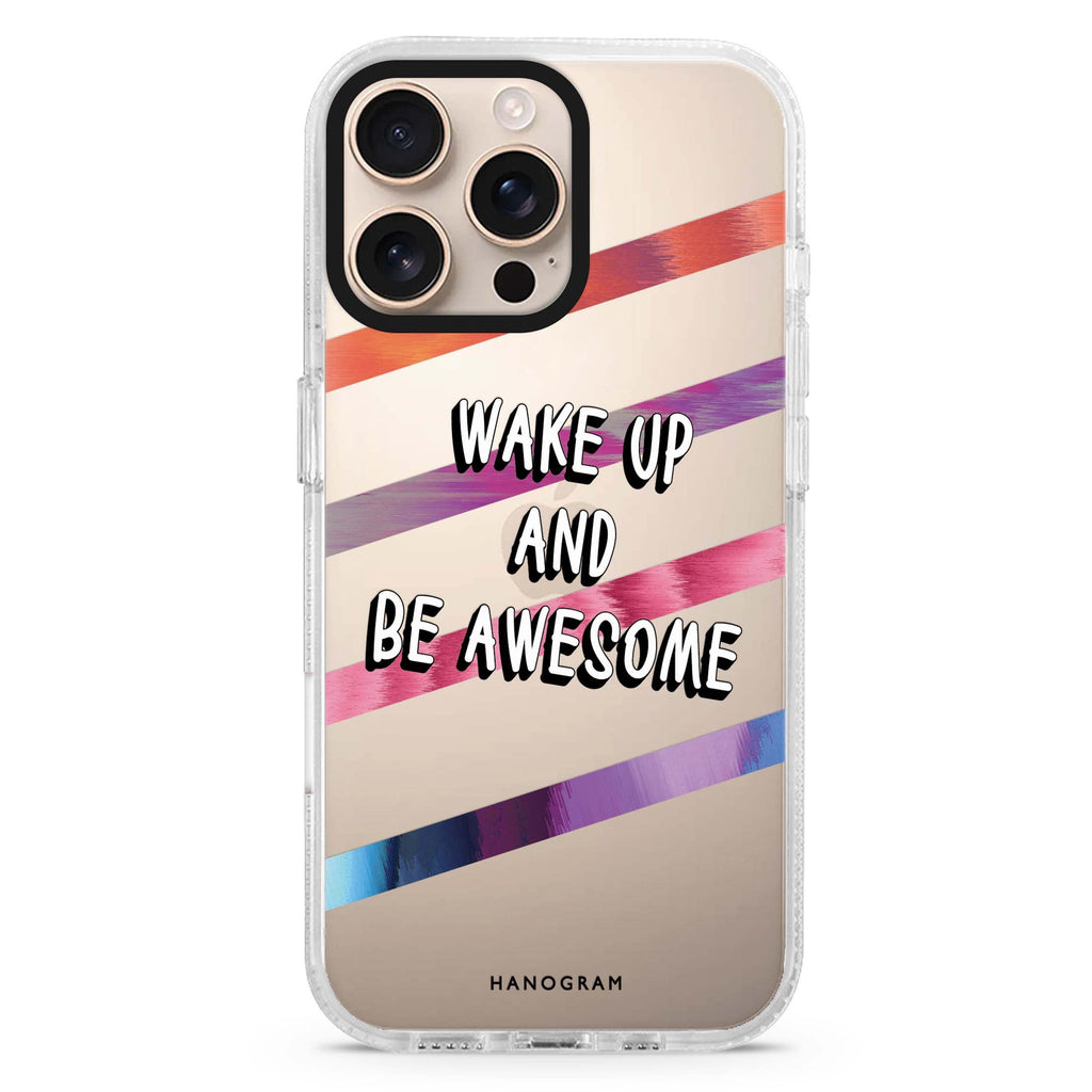 Wake up iPhone 16 Pro & 16 Pro Max Case - Personalized and Stylish Protection