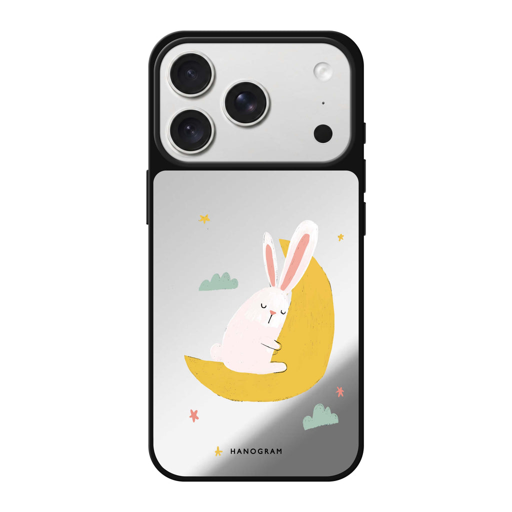 Moon Bunny 鏡面手機殼