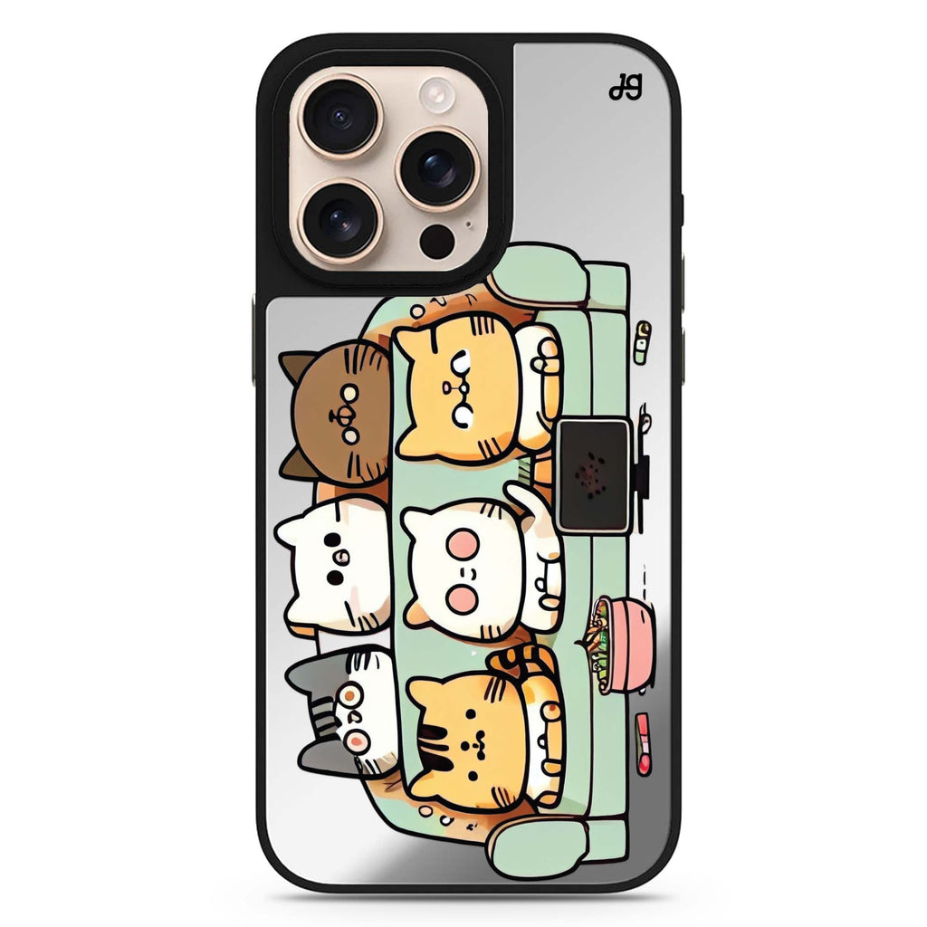 TV Cats 鏡面手機殼