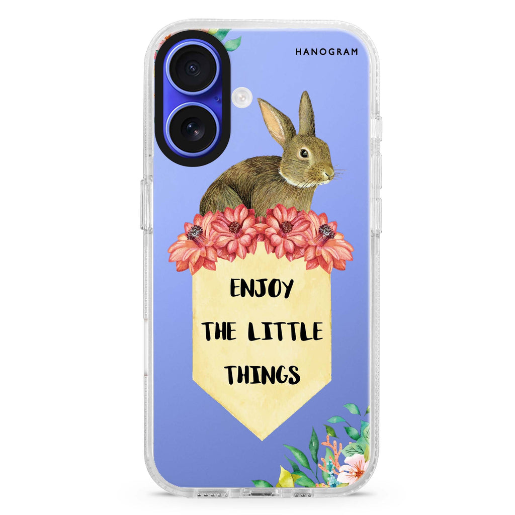 Enjoy the little things 水晶透明保護殼