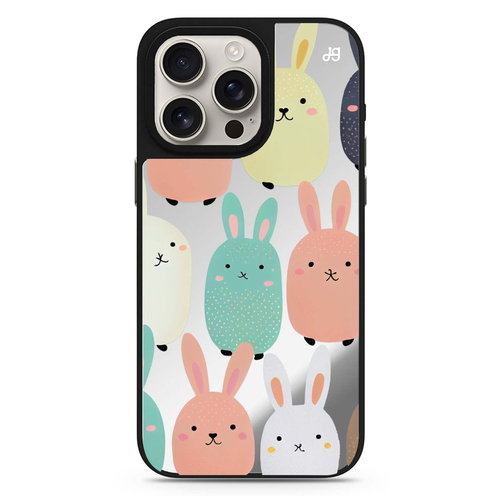 Cute Bunny 鏡面手機殼