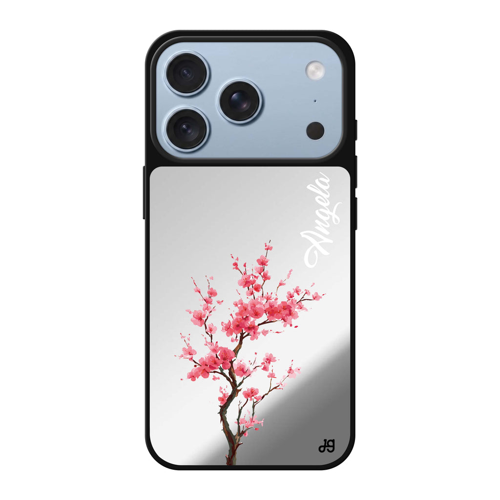 Pink Sakura 鏡面手機殼
