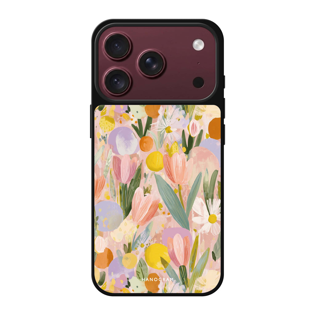 Pastel Garden 鏡面手機殼