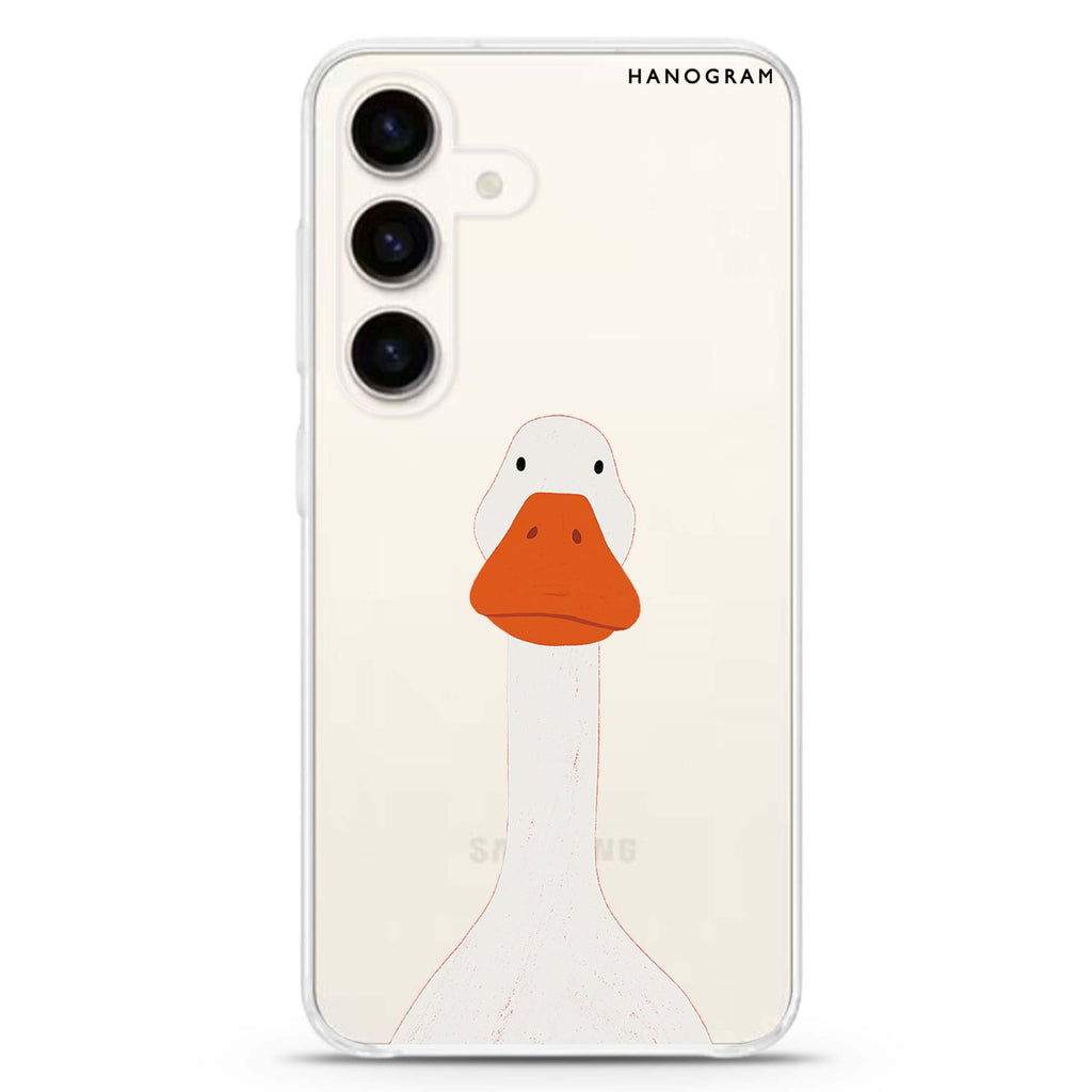 Hello Longneck Samsung Galaxy 水晶透明保護殼