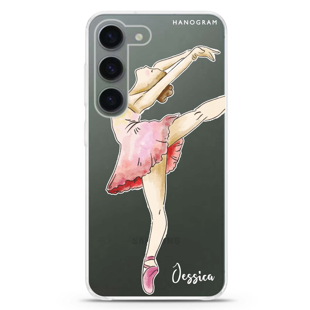 Ballet Girl Samsung Galaxy 水晶透明保護殼